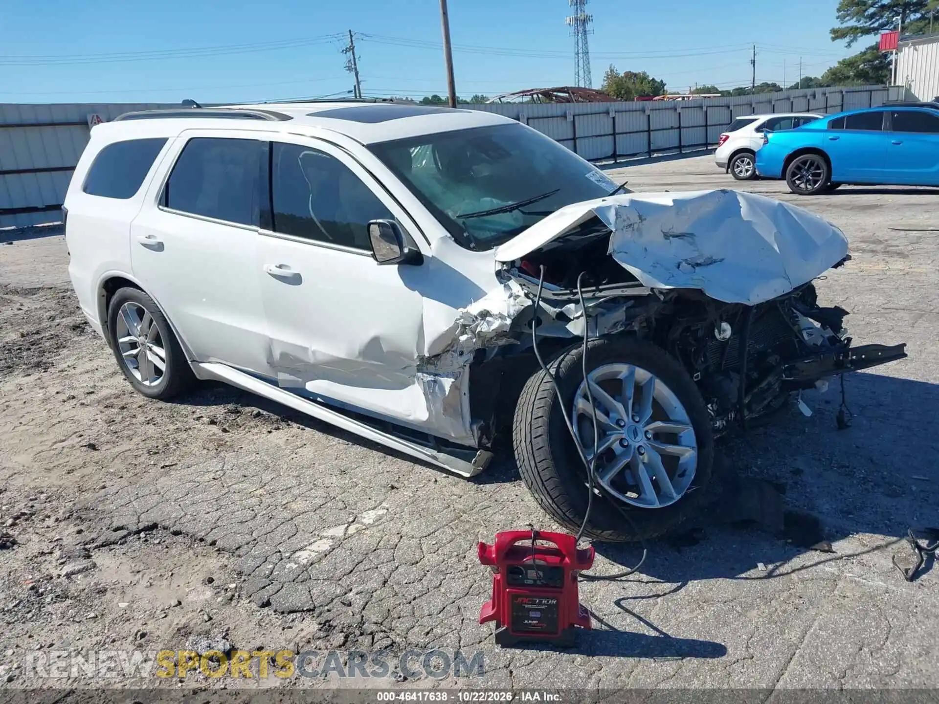 1 Photograph of a damaged car 1C4RDJDGXPC688381 DODGE DURANGO 2023