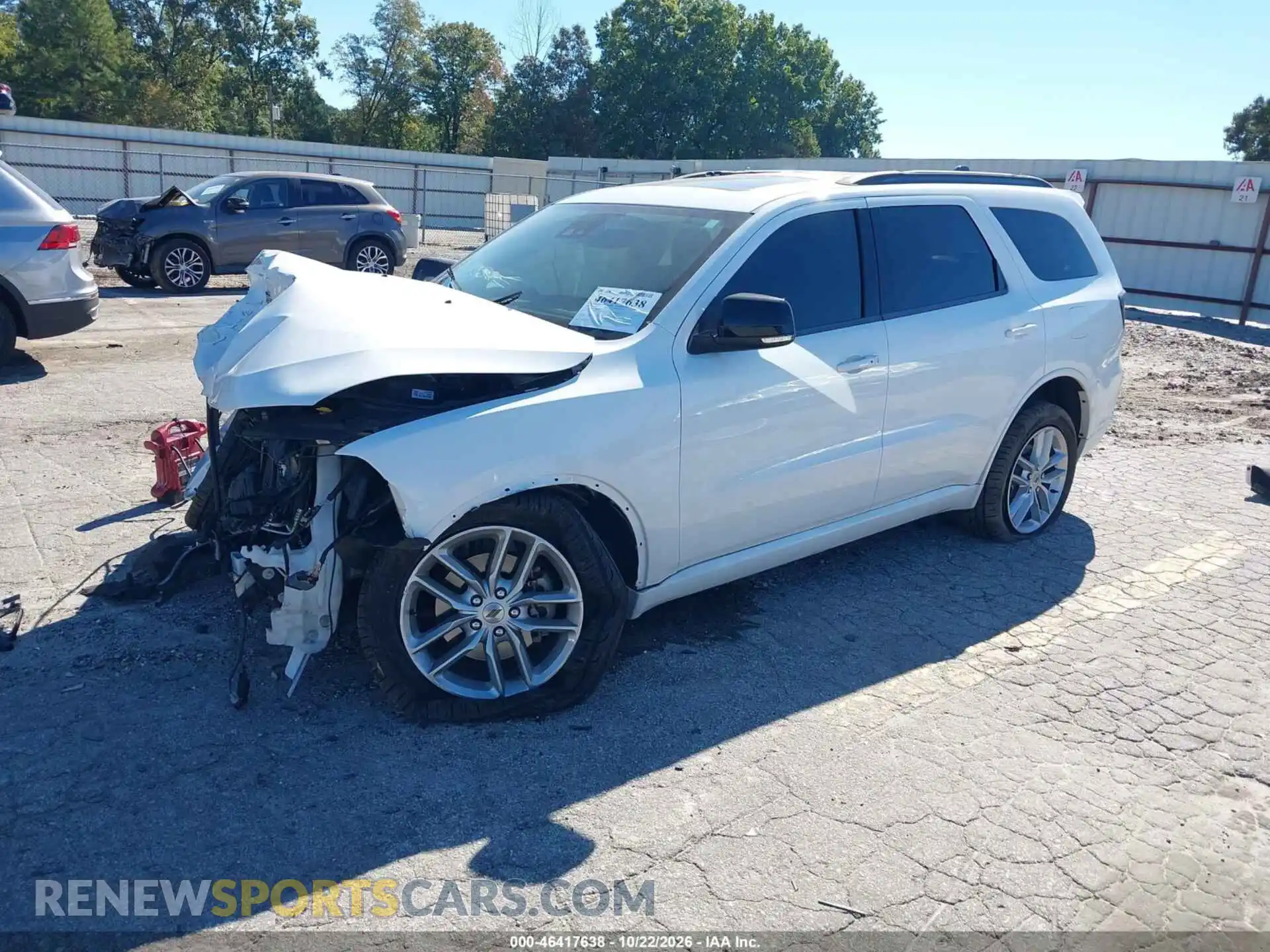 2 Photograph of a damaged car 1C4RDJDGXPC688381 DODGE DURANGO 2023