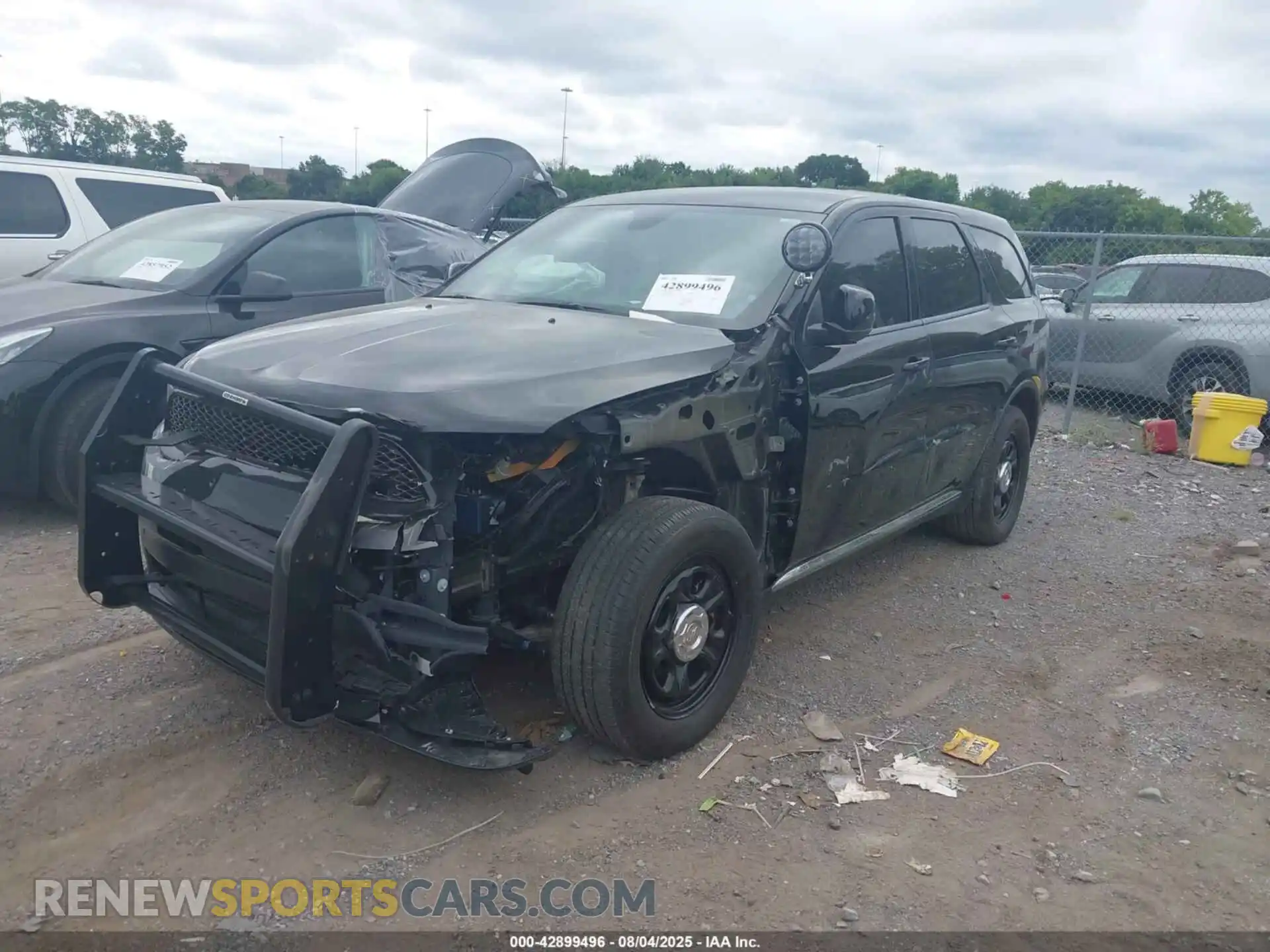 2 fotografías del automóvil dañado 1C4RDJFG2PC691806 DODGE DURANGO 2023