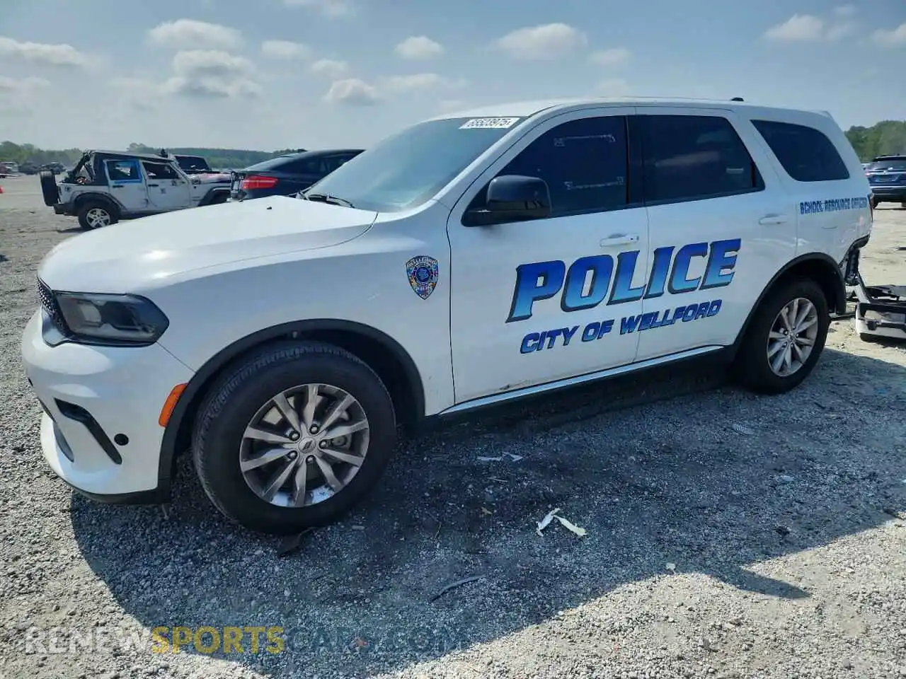 1 Photograph of a damaged car 1C4RDJFG8PC674136 DODGE DURANGO 2023