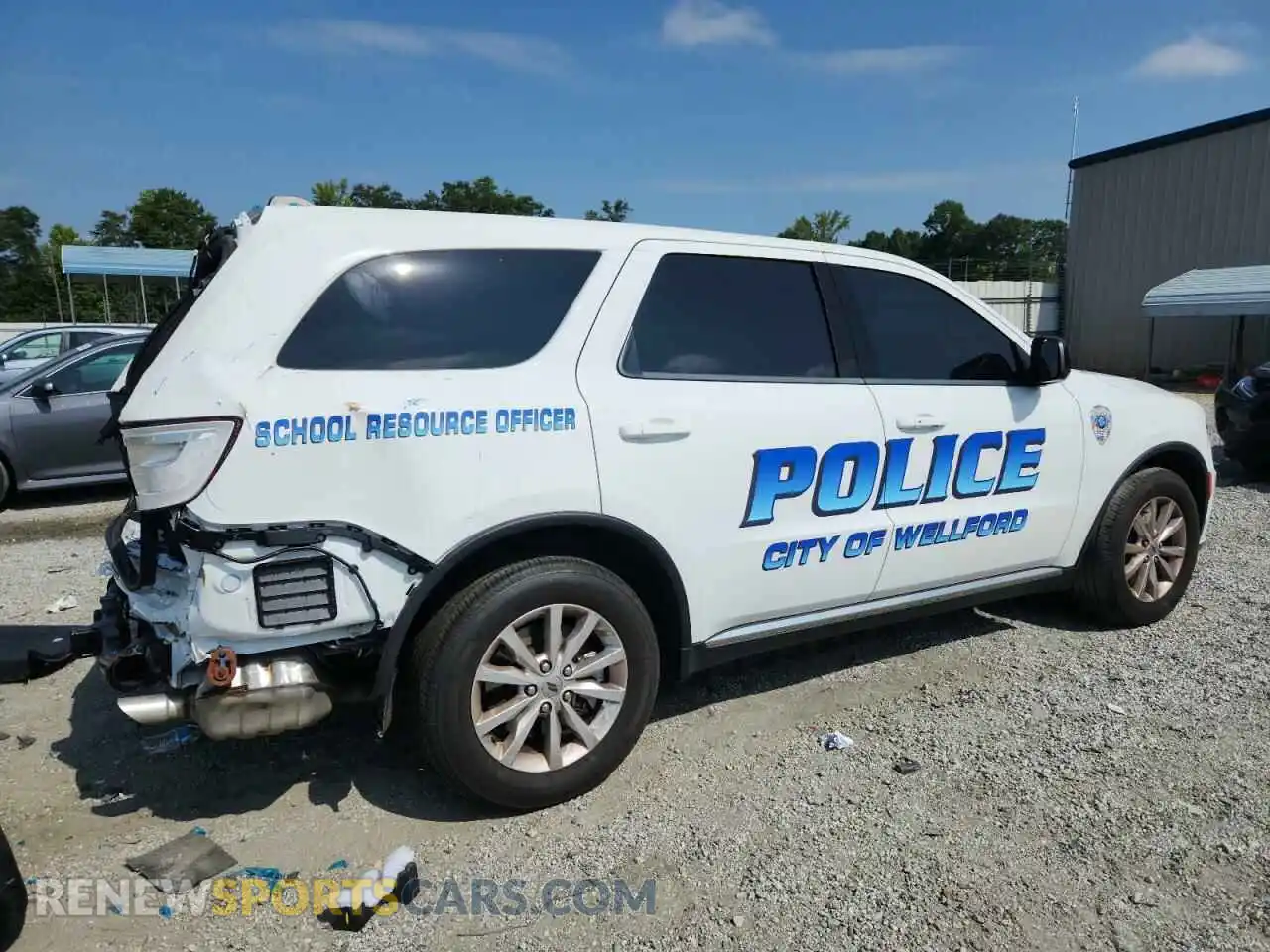 3 Photograph of a damaged car 1C4RDJFG8PC674136 DODGE DURANGO 2023