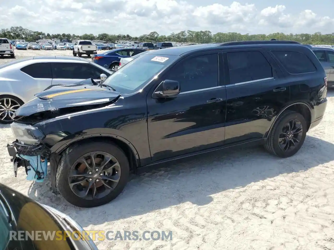 1 Photograph of a damaged car 1C4SDHCT7PC551889 DODGE DURANGO 2023