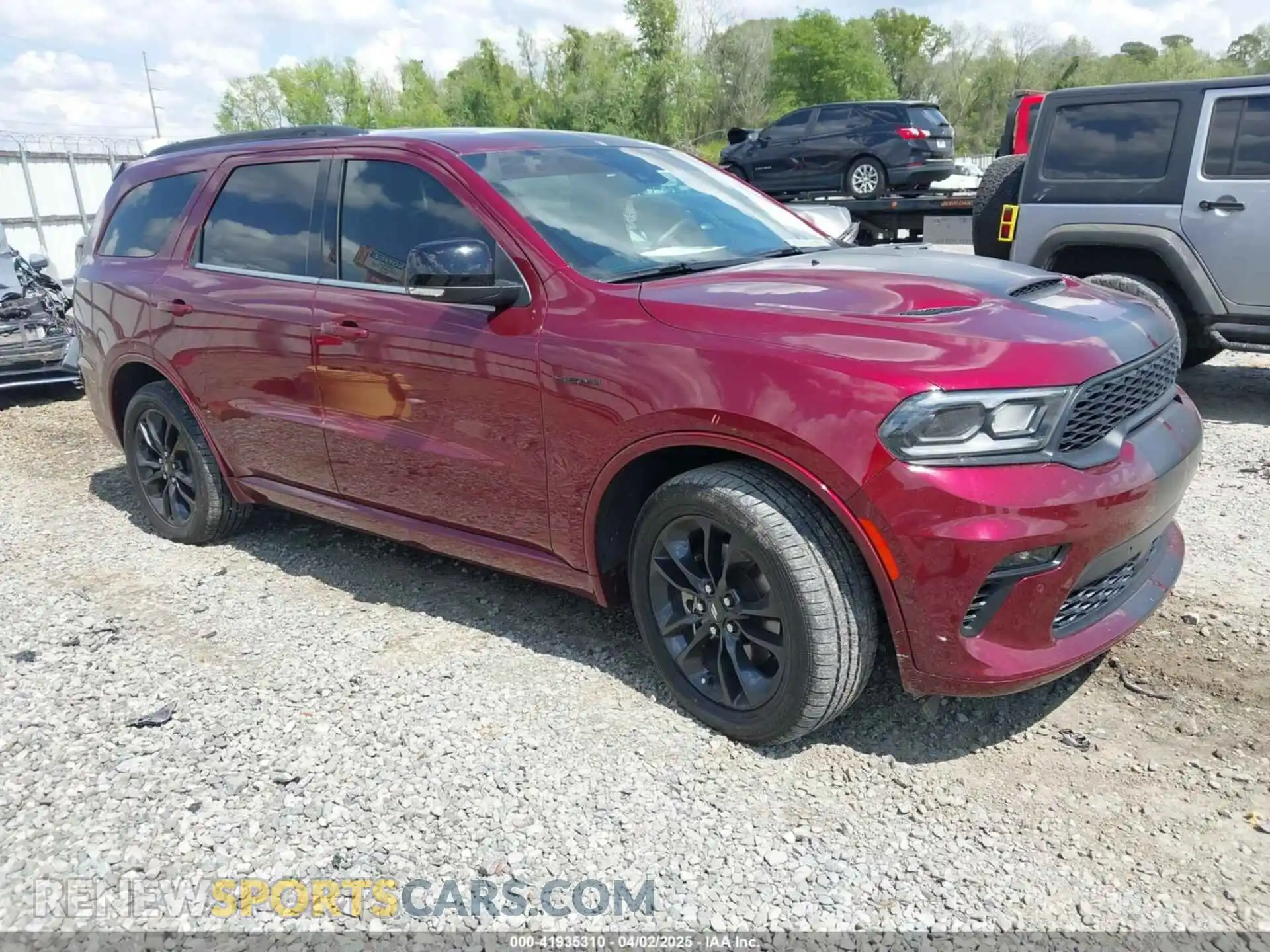 1 Photograph of a damaged car 1C4SDHCT7PC557739 DODGE DURANGO 2023