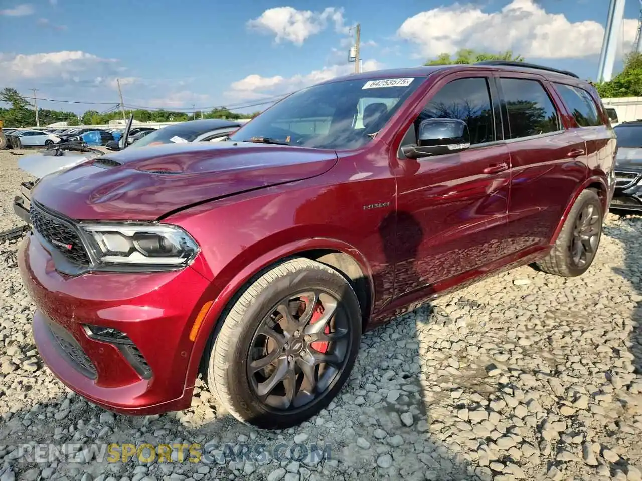 1 Photograph of a damaged car 1C4SDJCT0PC588340 DODGE DURANGO 2023