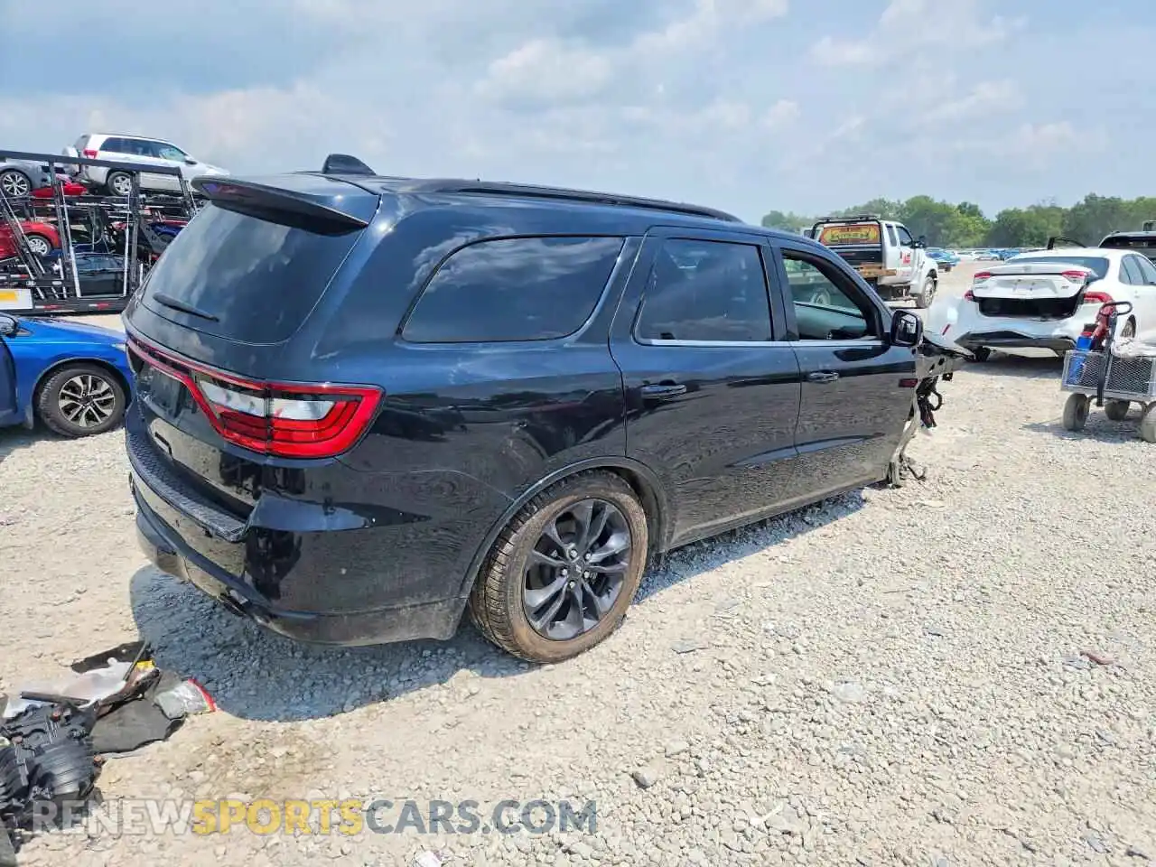 3 Photograph of a damaged car 1C4SDJCT0PC618789 DODGE DURANGO 2023