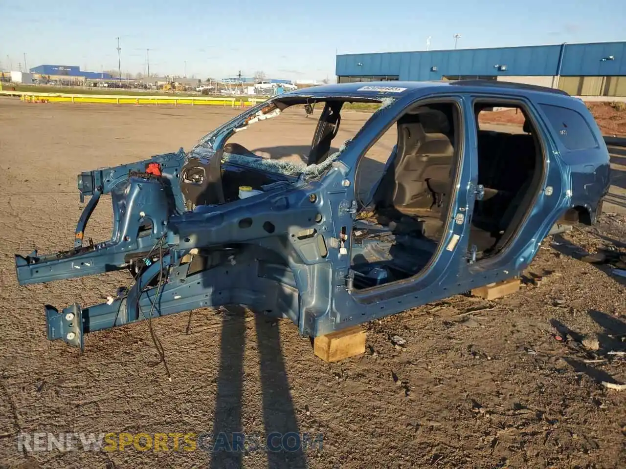 1 Photograph of a damaged car 1C4SDJCT1PC666429 DODGE DURANGO 2023