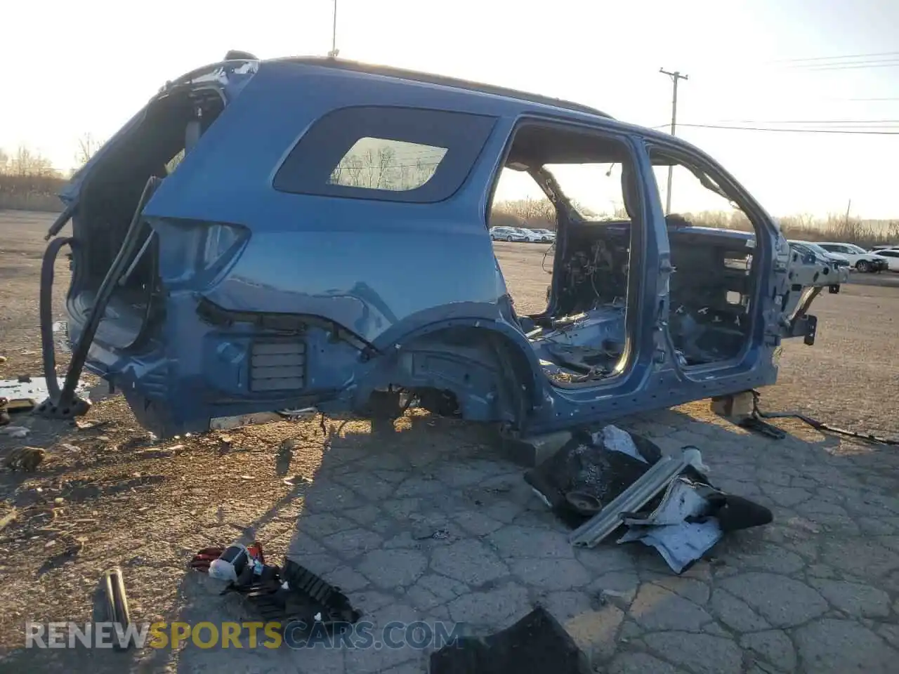 3 Photograph of a damaged car 1C4SDJCT1PC666429 DODGE DURANGO 2023