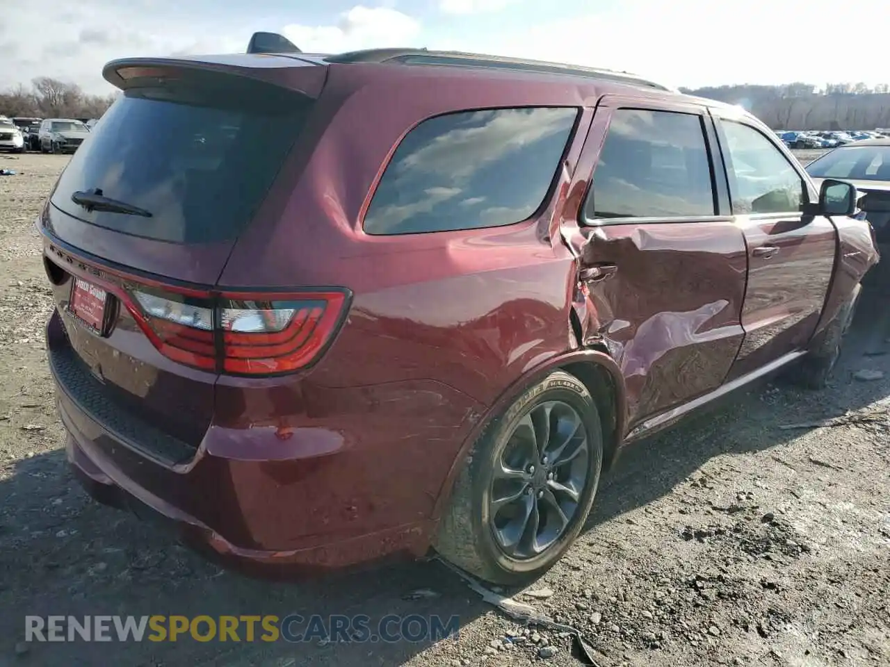3 Photograph of a damaged car 1C4SDJCT1PC696448 DODGE DURANGO 2023