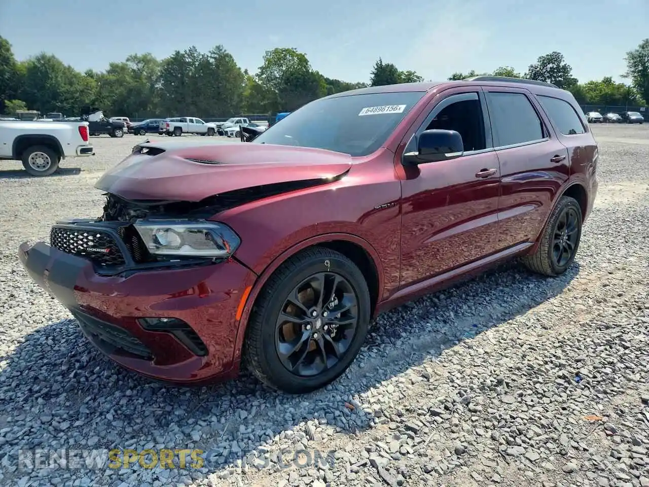 1 Photograph of a damaged car 1C4SDJCT2PC551015 DODGE DURANGO 2023