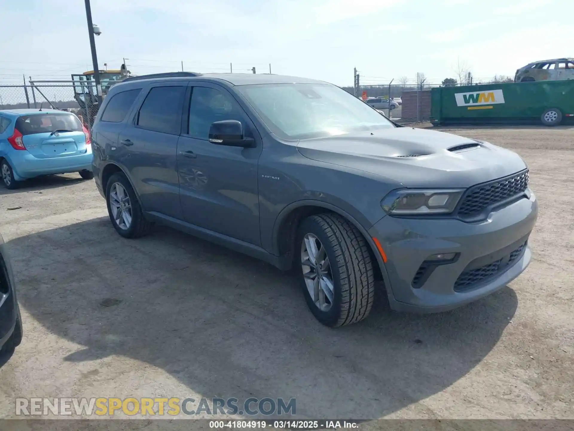 1 Photograph of a damaged car 1C4SDJCT2PC603002 DODGE DURANGO 2023