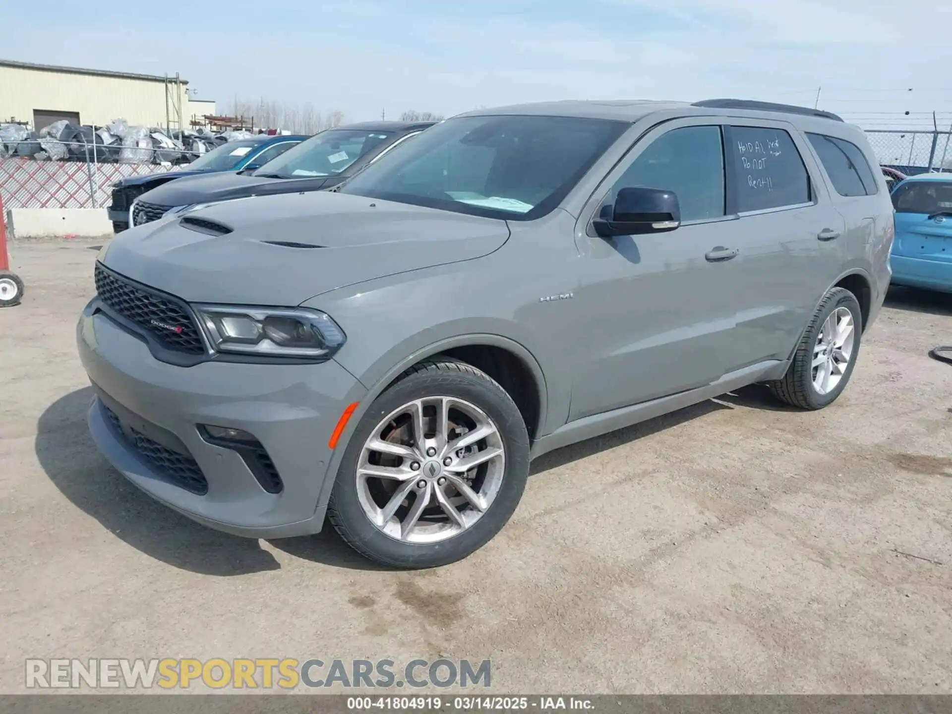 2 Photograph of a damaged car 1C4SDJCT2PC603002 DODGE DURANGO 2023