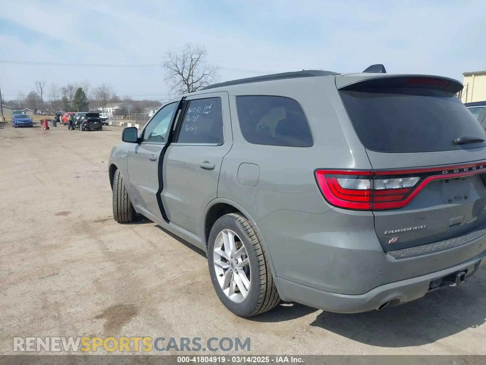 3 Photograph of a damaged car 1C4SDJCT2PC603002 DODGE DURANGO 2023