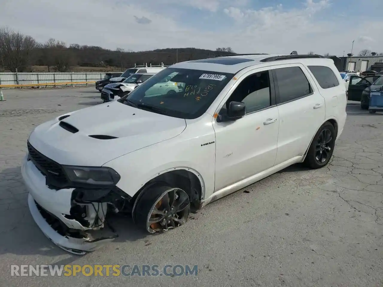 1 Photograph of a damaged car 1C4SDJCT3PC690134 DODGE DURANGO 2023