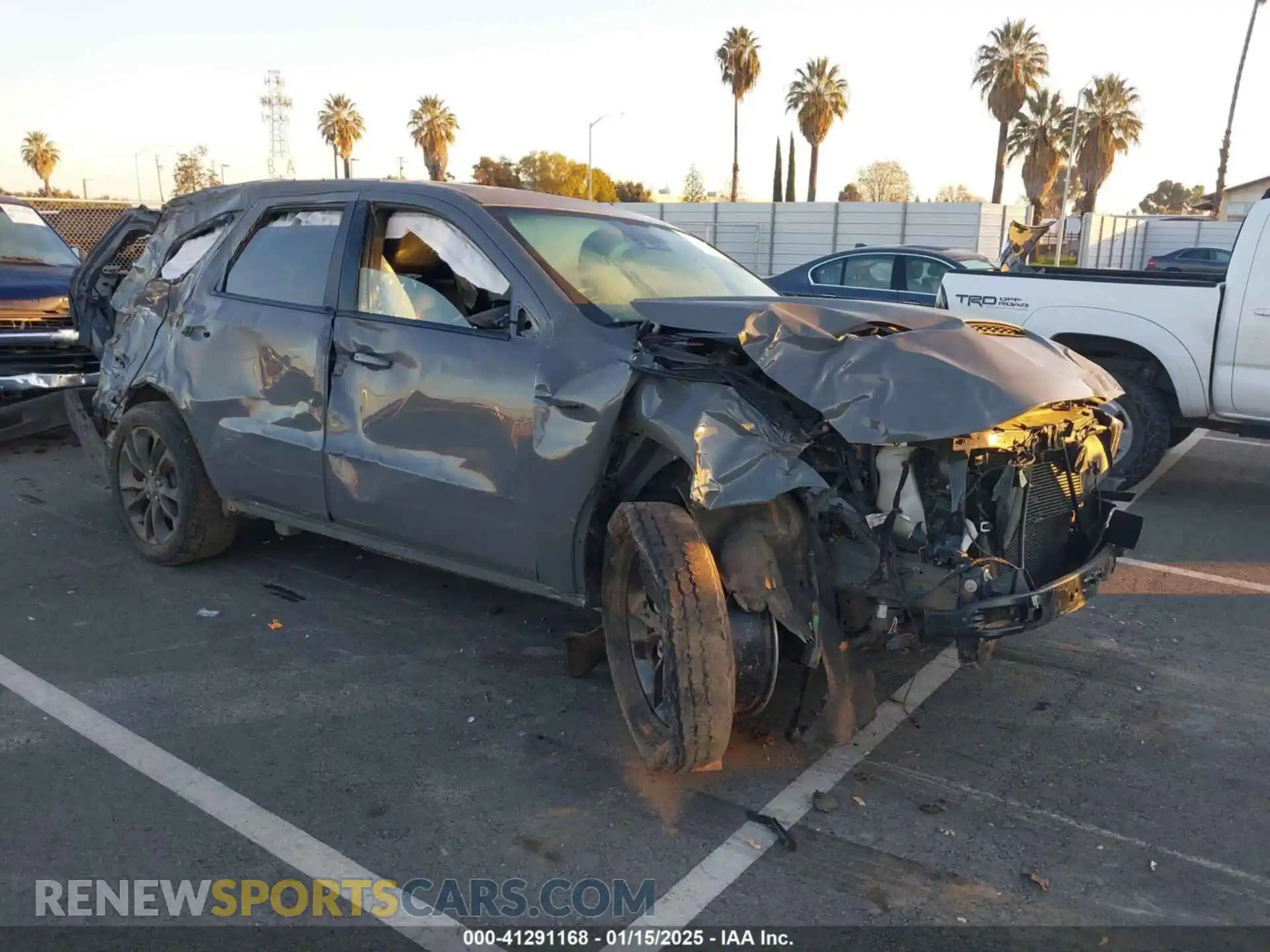 1 Photograph of a damaged car 1C4SDJCT4PC554322 DODGE DURANGO 2023