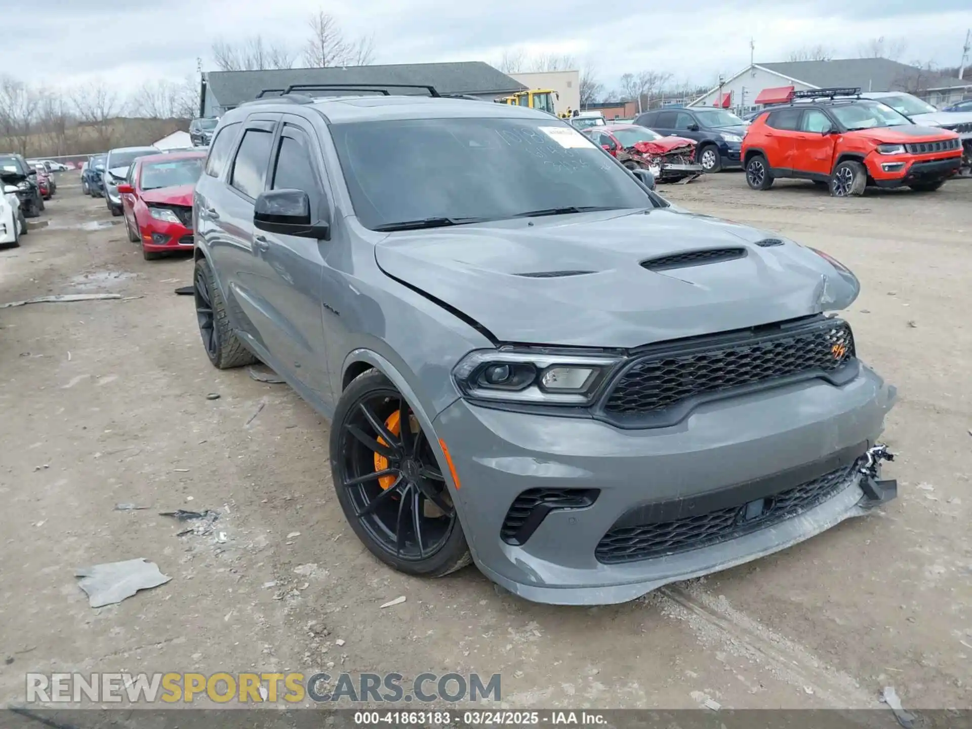 1 Photograph of a damaged car 1C4SDJCT4PC611487 DODGE DURANGO 2023