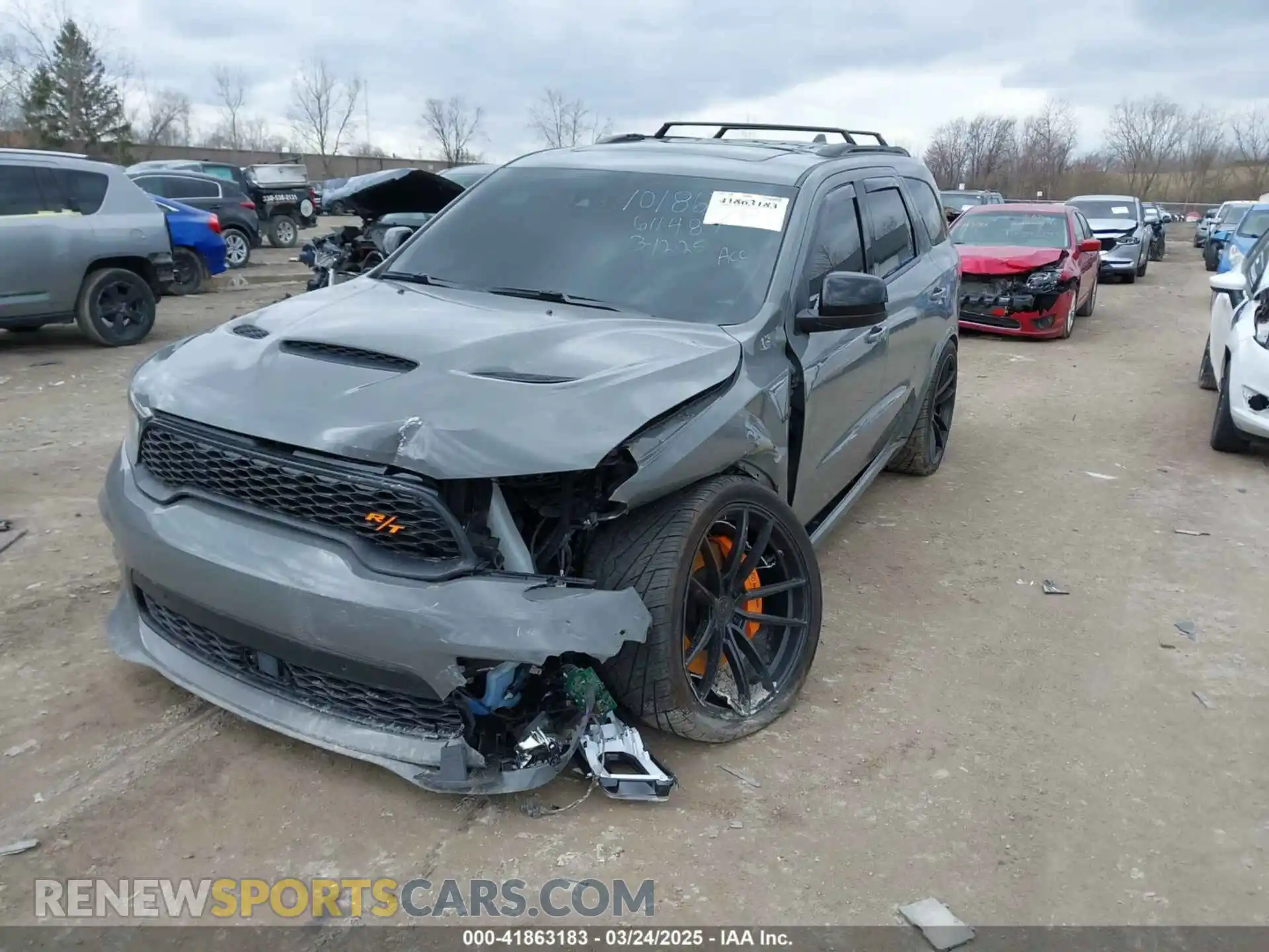 2 Photograph of a damaged car 1C4SDJCT4PC611487 DODGE DURANGO 2023