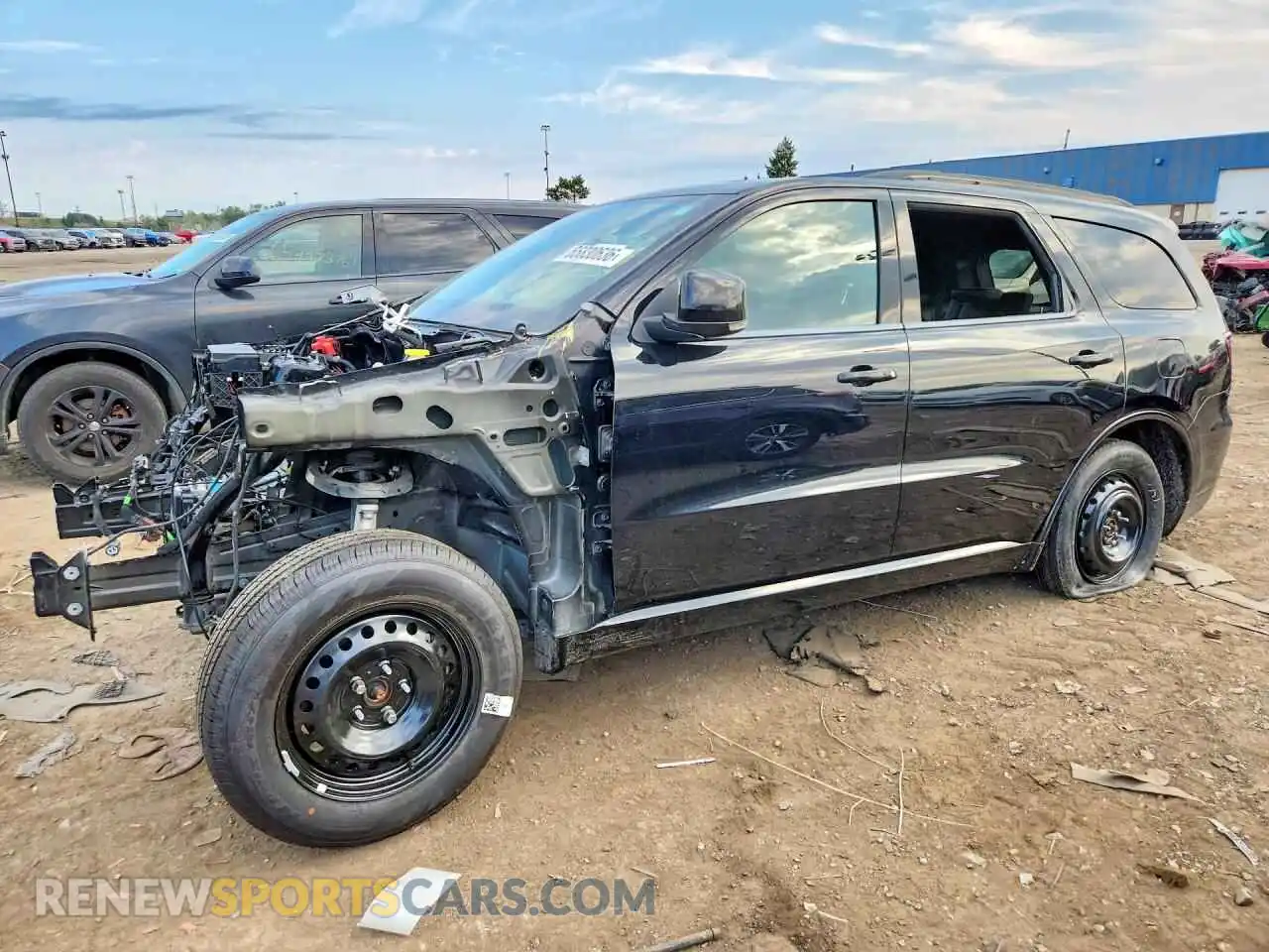1 fotografías del automóvil dañado 1C4SDJCT4PC615555 DODGE DURANGO 2023