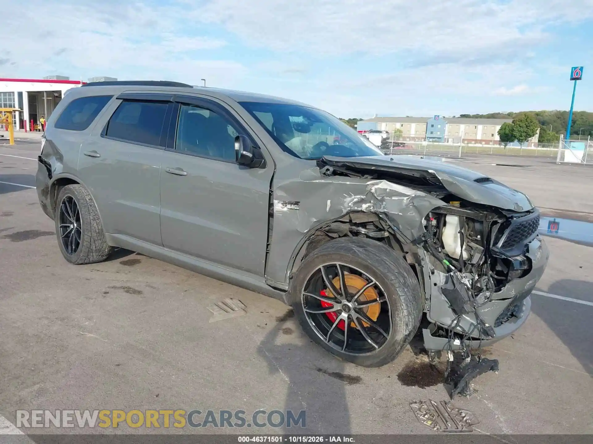 1 Photograph of a damaged car 1C4SDJCT7PC689536 DODGE DURANGO 2023