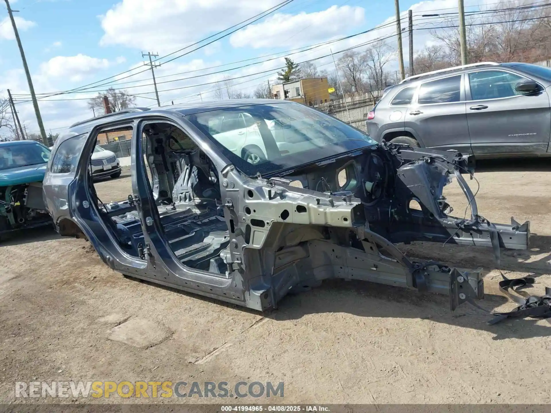 1 Photograph of a damaged car 1C4SDJCT8PC668517 DODGE DURANGO 2023