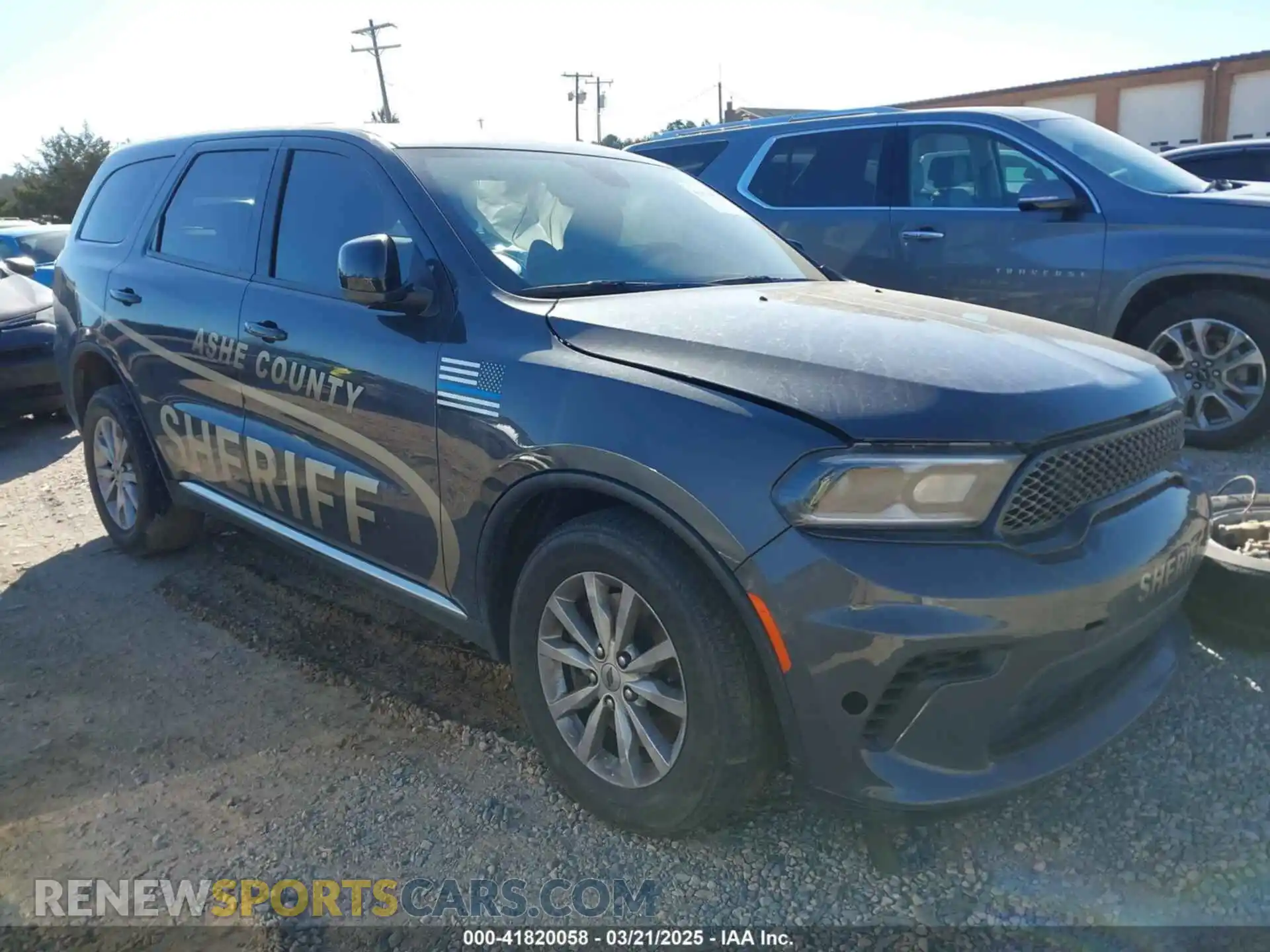 1 Photograph of a damaged car 1C4SDJFT0PC631411 DODGE DURANGO 2023