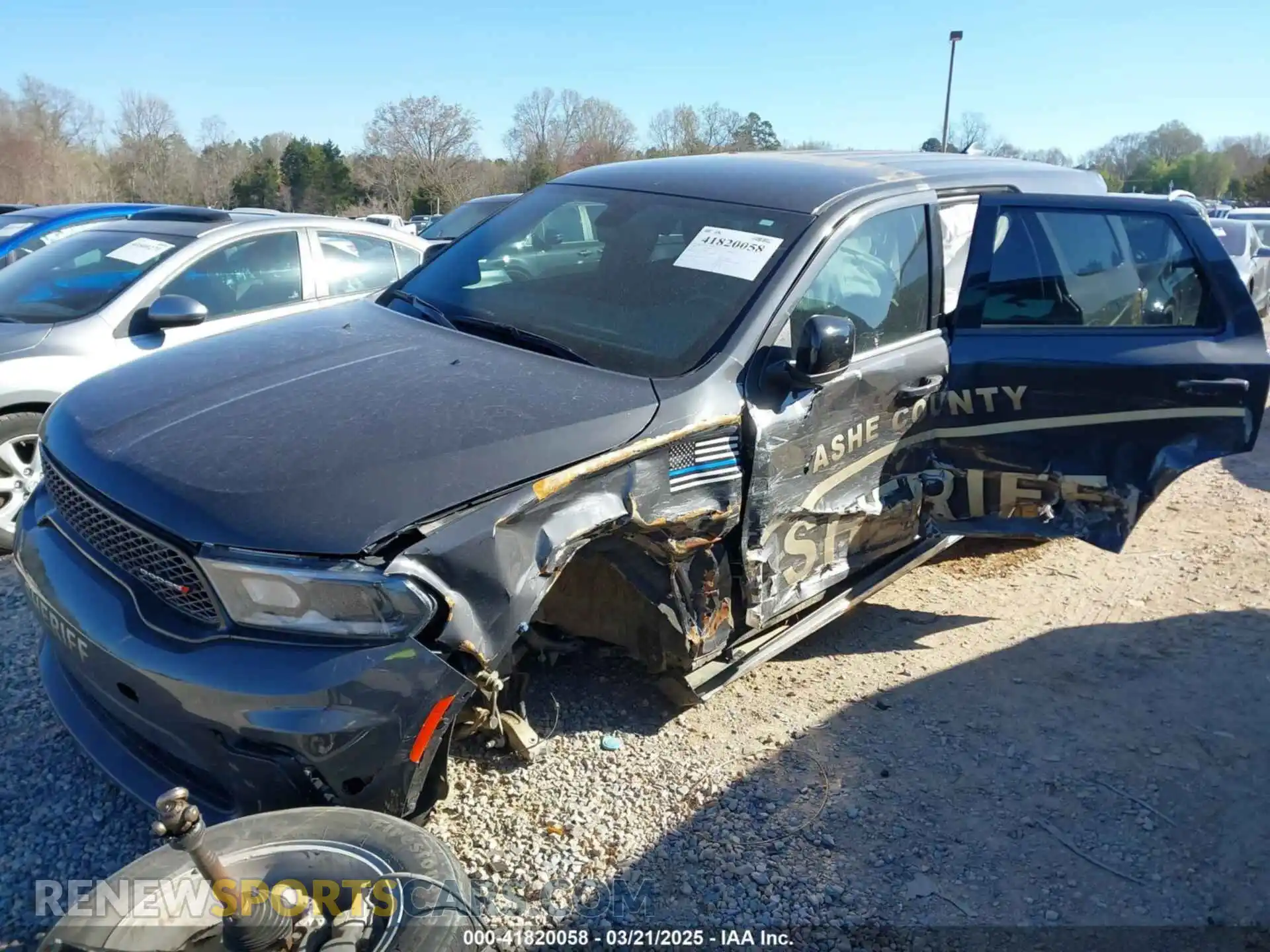 2 Photograph of a damaged car 1C4SDJFT0PC631411 DODGE DURANGO 2023