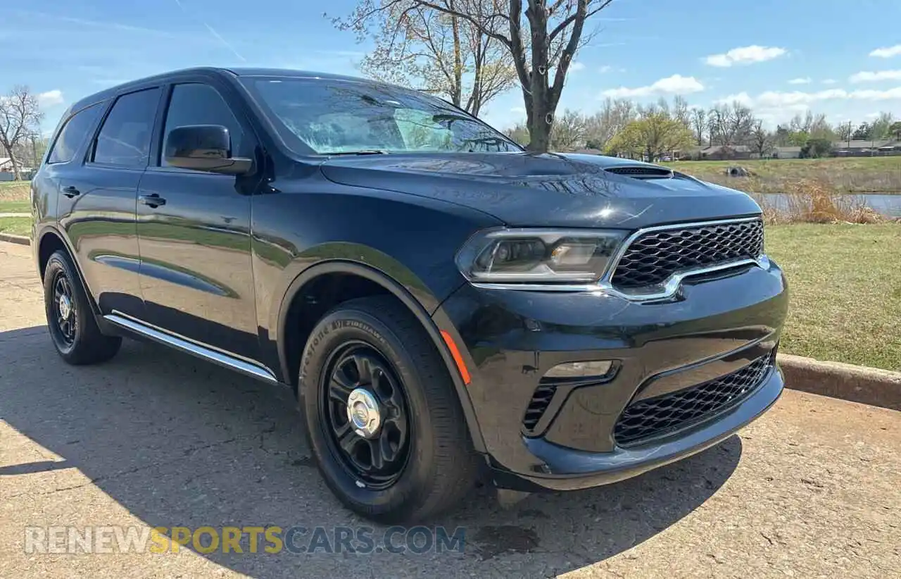 1 fotografías del automóvil dañado 1C4SDJFT1PC603665 DODGE DURANGO 2023