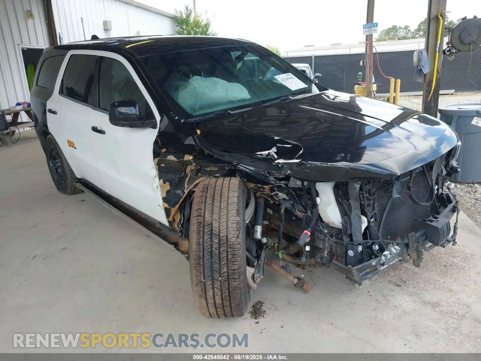 1 Photograph of a damaged car 1C4SDJFT1PC689883 DODGE DURANGO 2023