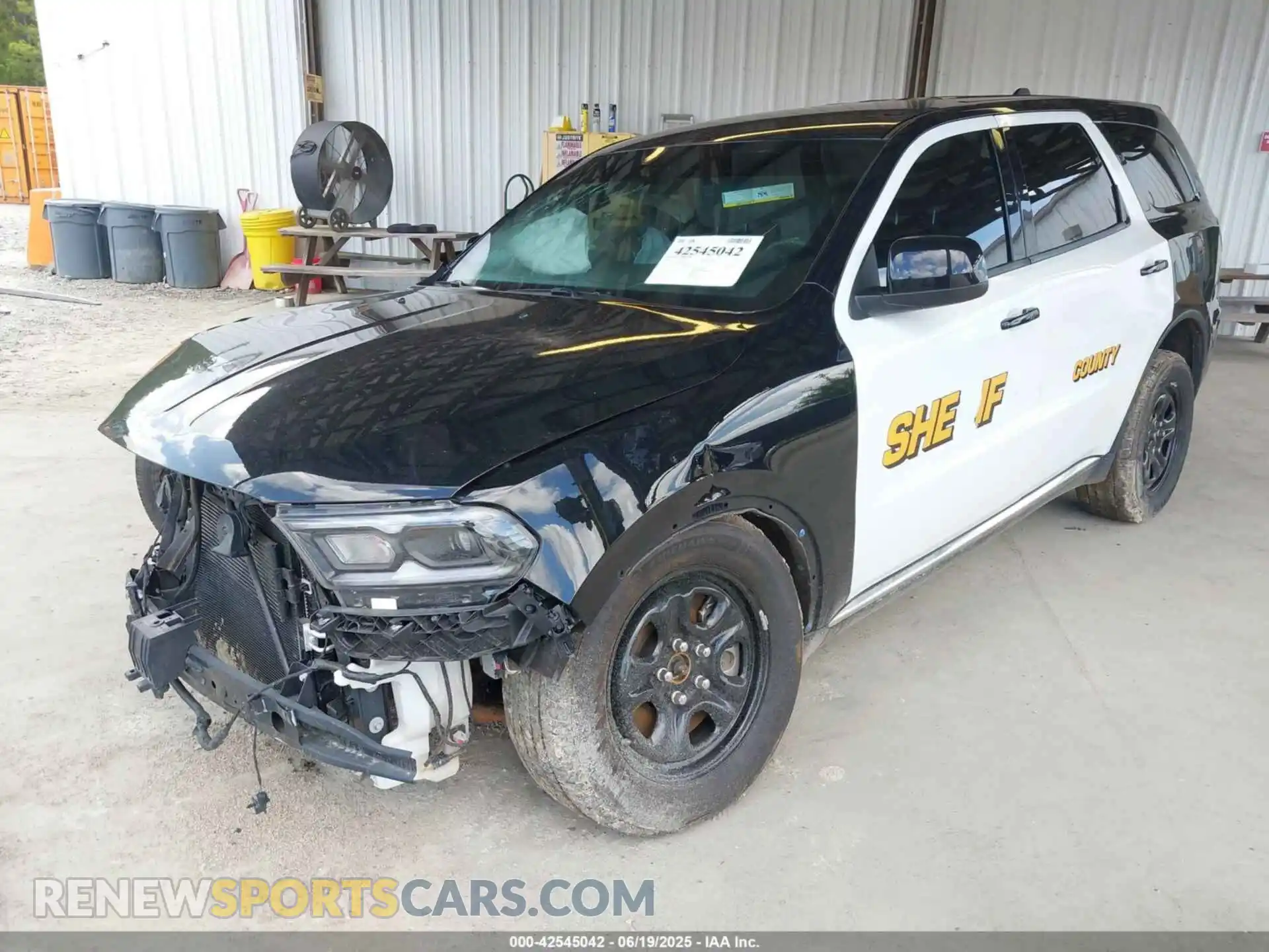 2 Photograph of a damaged car 1C4SDJFT1PC689883 DODGE DURANGO 2023