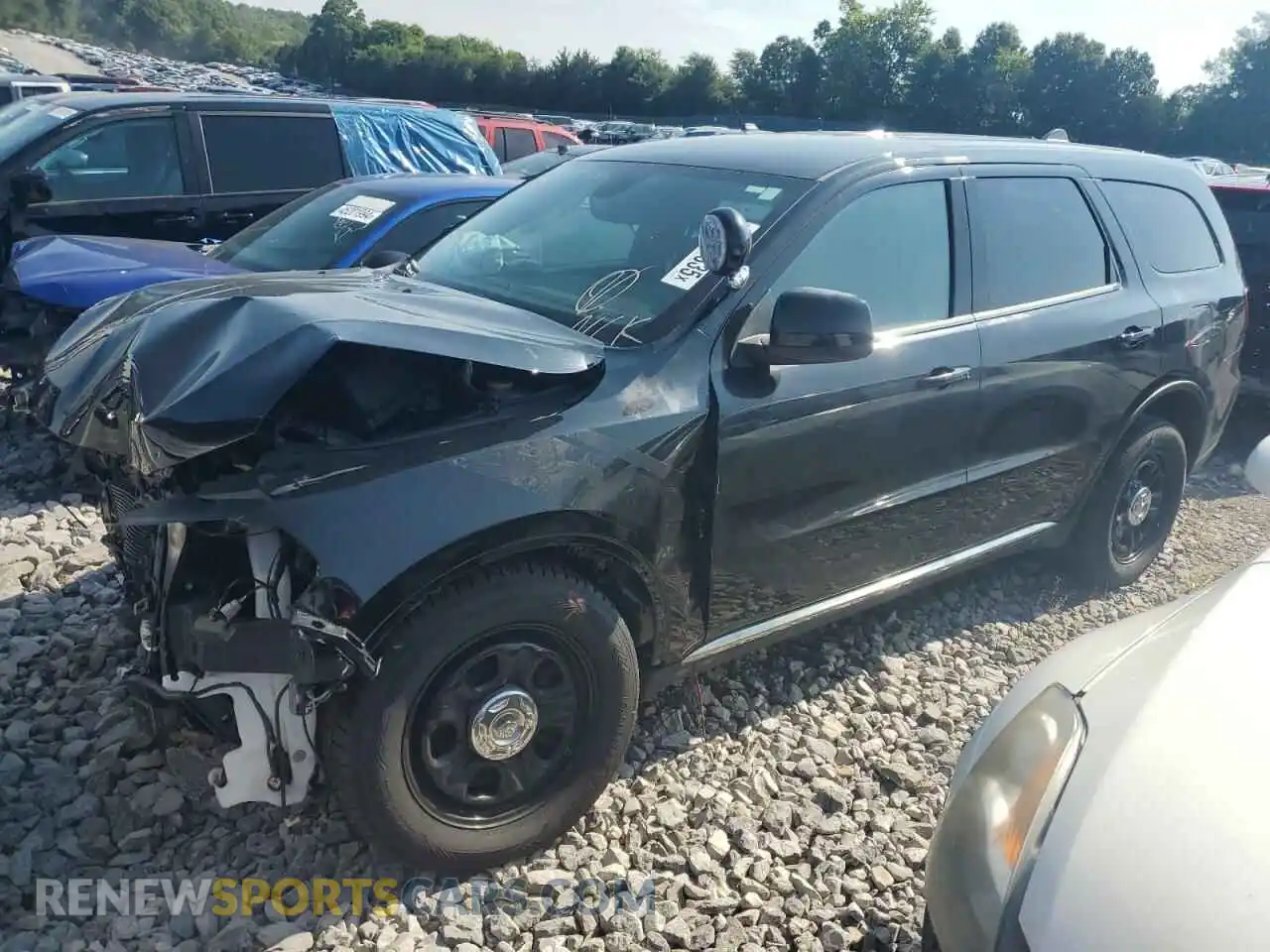 1 fotografías del automóvil dañado 1C4SDJFT2PC604064 DODGE DURANGO 2023