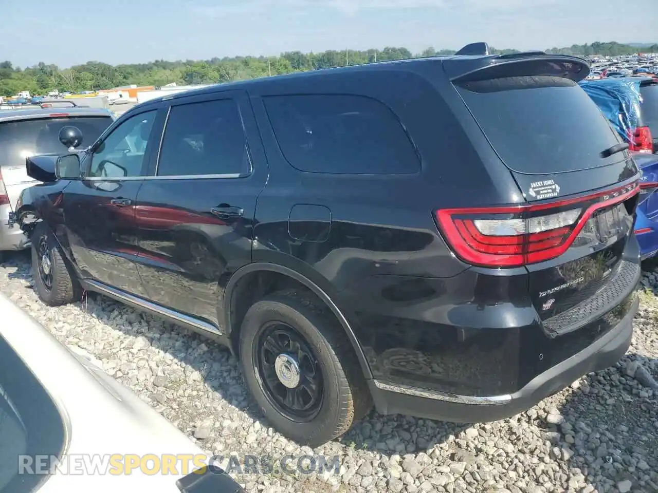 2 fotografías del automóvil dañado 1C4SDJFT2PC604064 DODGE DURANGO 2023