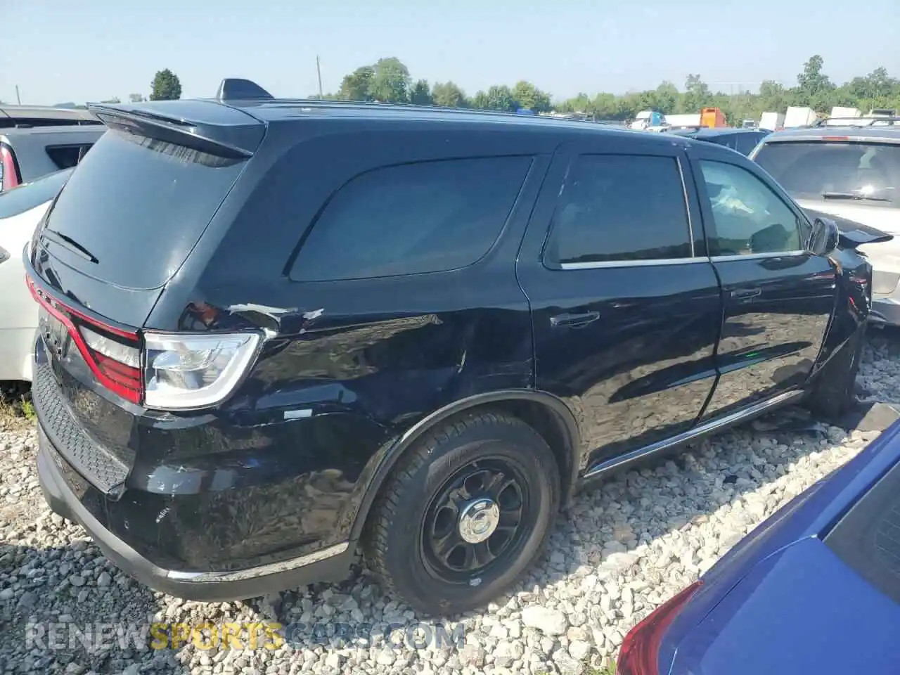 3 fotografías del automóvil dañado 1C4SDJFT2PC604064 DODGE DURANGO 2023
