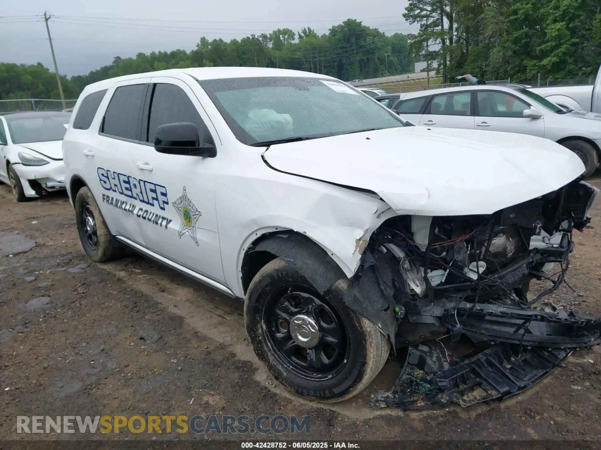 1 Photograph of a damaged car 1C4SDJFT3PC577392 DODGE DURANGO 2023