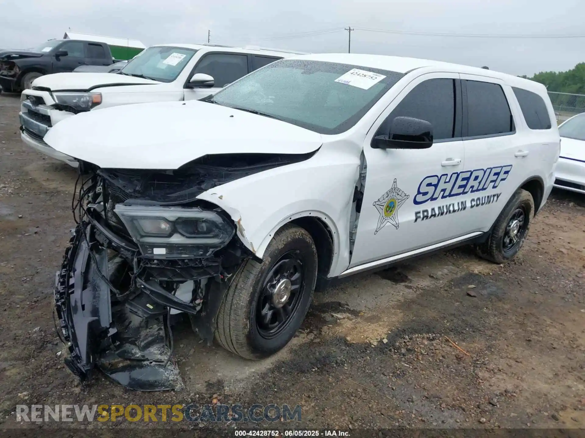 2 Photograph of a damaged car 1C4SDJFT3PC577392 DODGE DURANGO 2023
