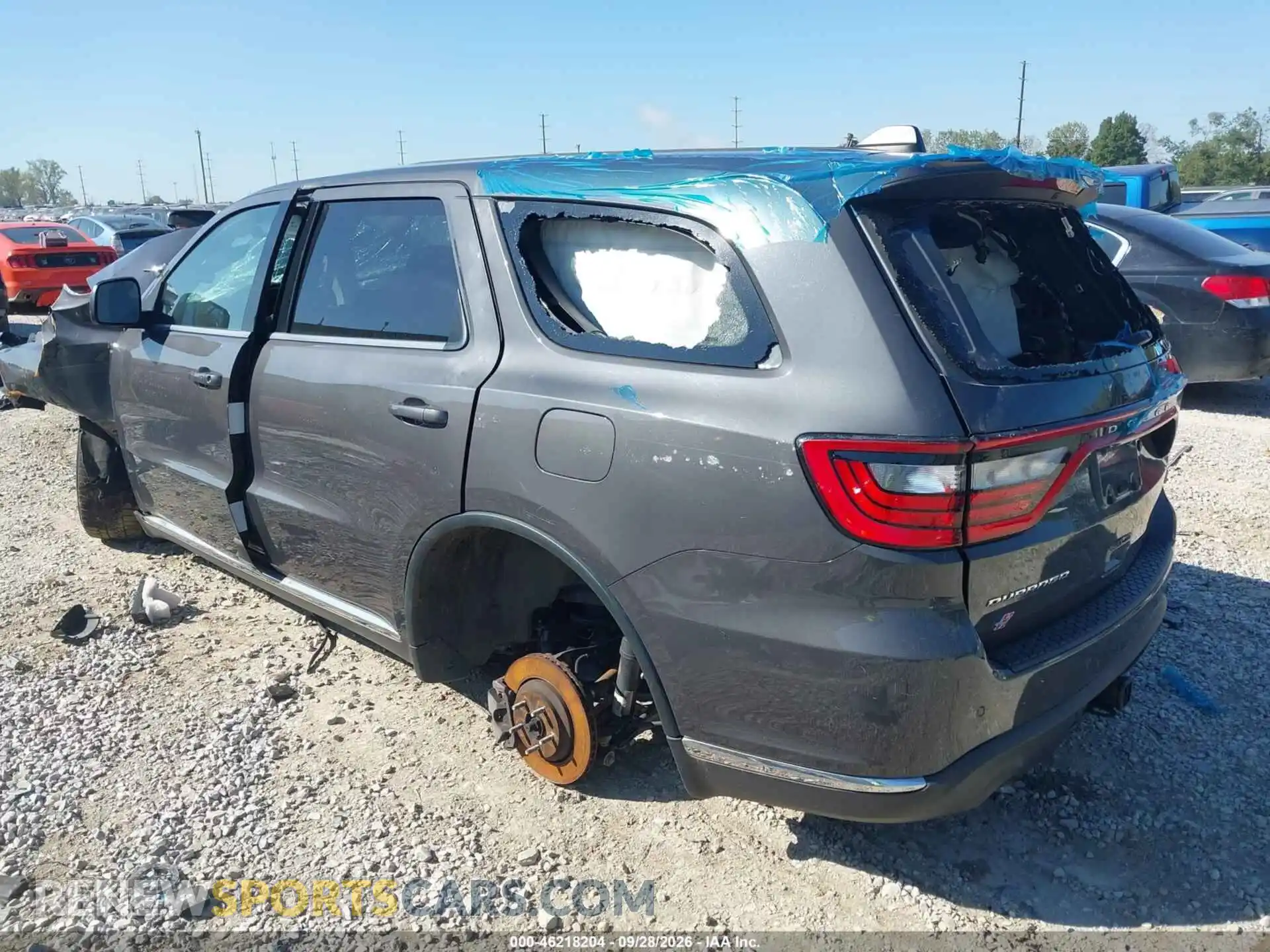 3 Фотография поврежденного автомобиля 1C4SDJFT6PC631638 DODGE DURANGO 2023