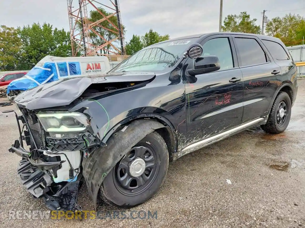 1 Photograph of a damaged car 1C4SDJFT7PC675762 DODGE DURANGO 2023