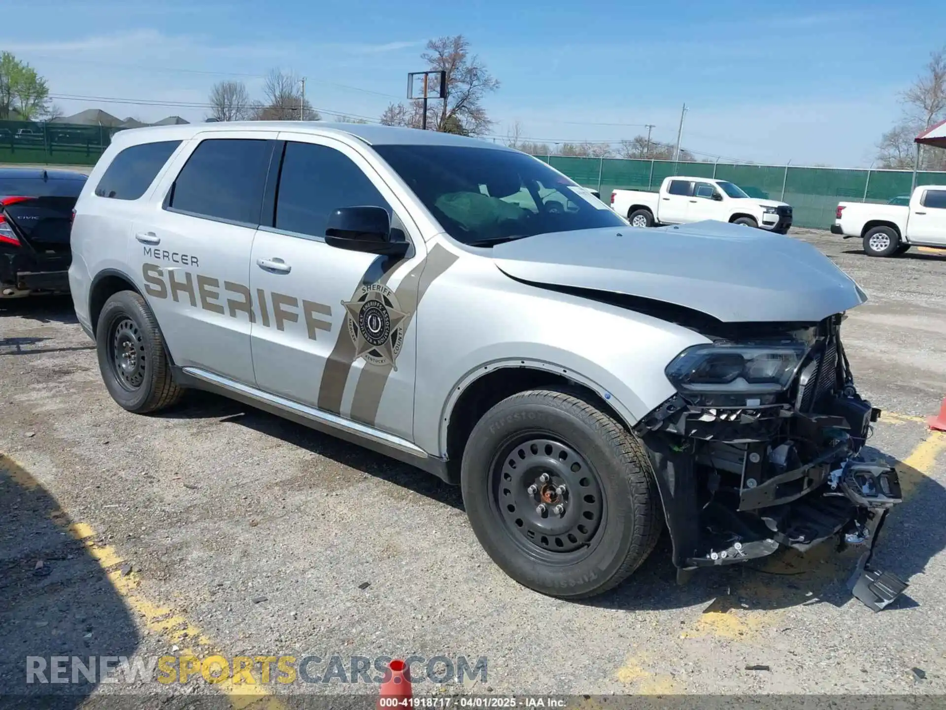 1 fotografías del automóvil dañado 1C4SDJFT9PC632122 DODGE DURANGO 2023