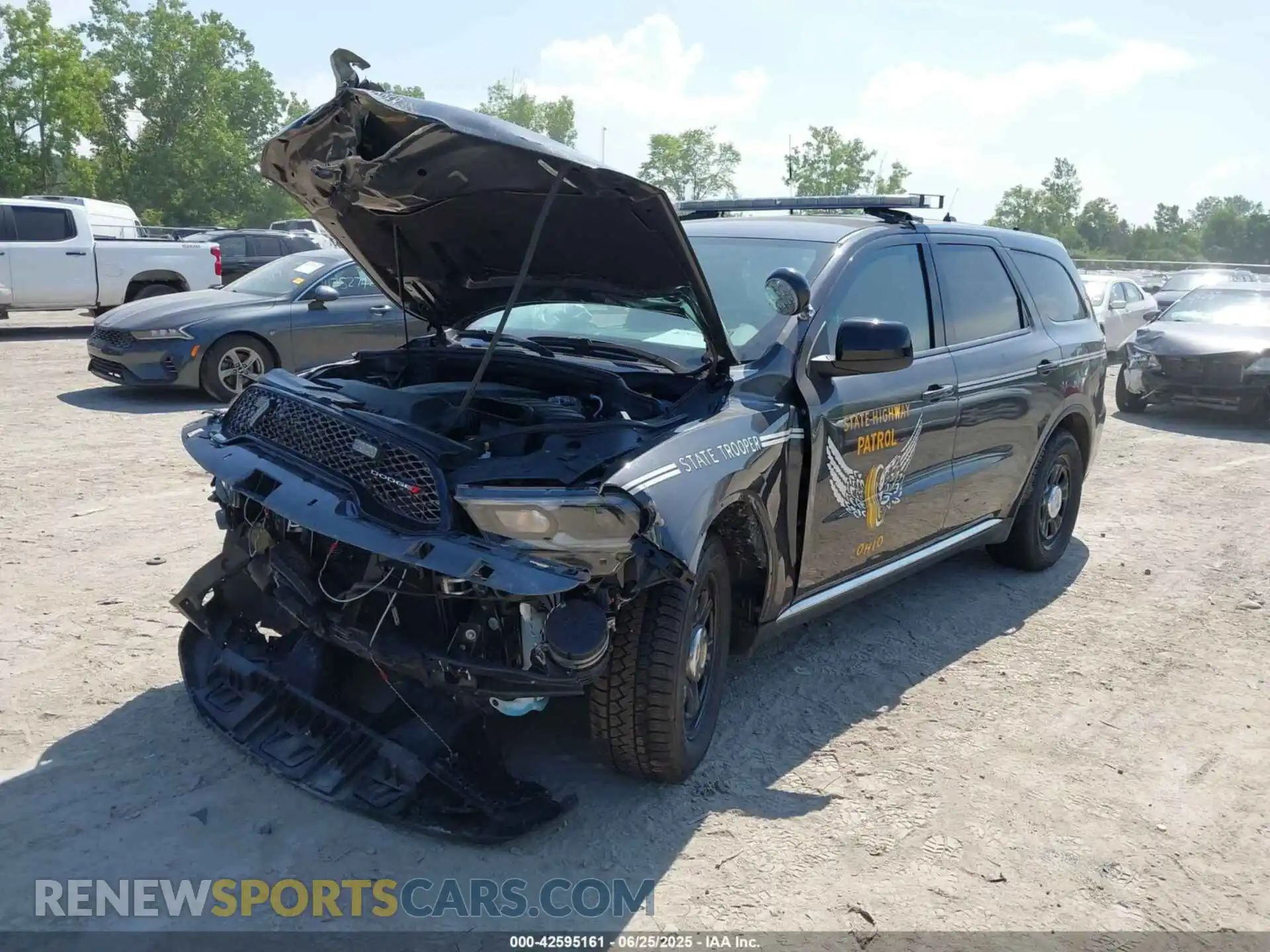 2 Photograph of a damaged car 1C4SDJFTXPC631593 DODGE DURANGO 2023