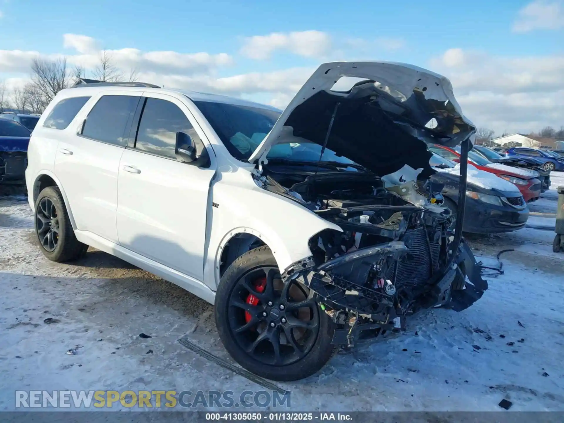 1 fotografías del automóvil dañado 1C4SDJGJ3PC668238 DODGE DURANGO 2023