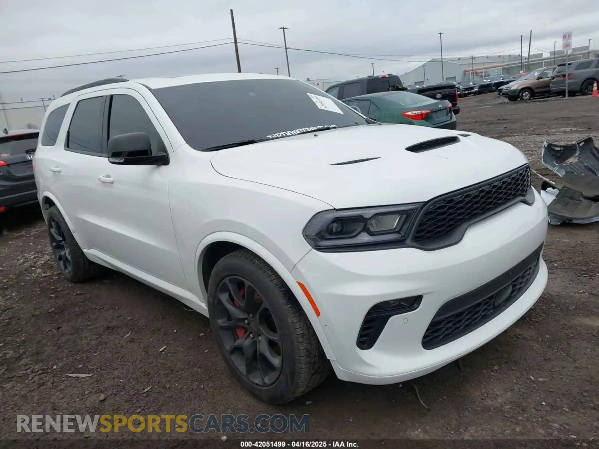 1 Photograph of a damaged car 1C4SDJGJ8PC715232 DODGE DURANGO 2023