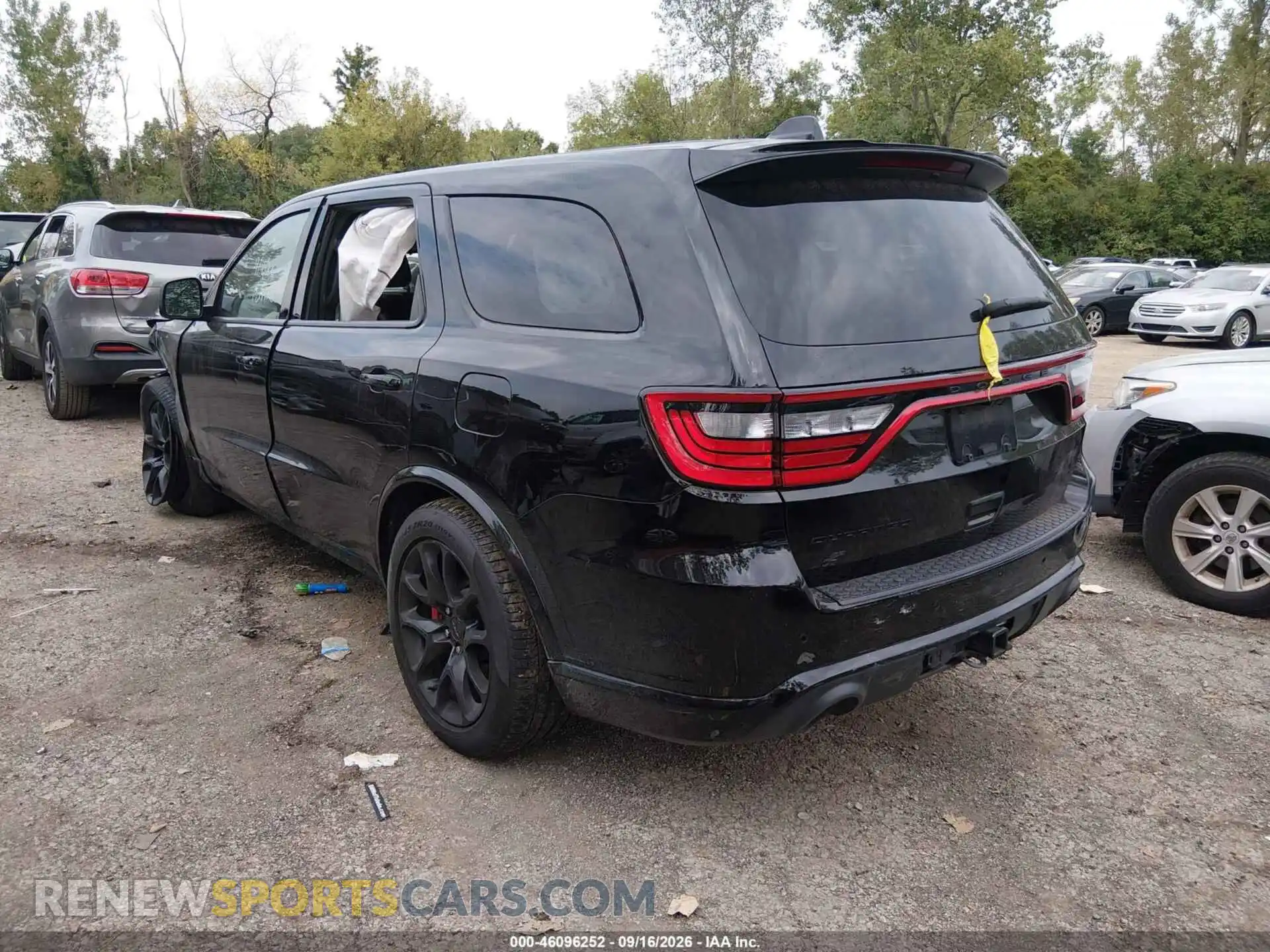 3 fotografías del automóvil dañado 1C4SDJH90PC584866 DODGE DURANGO 2023