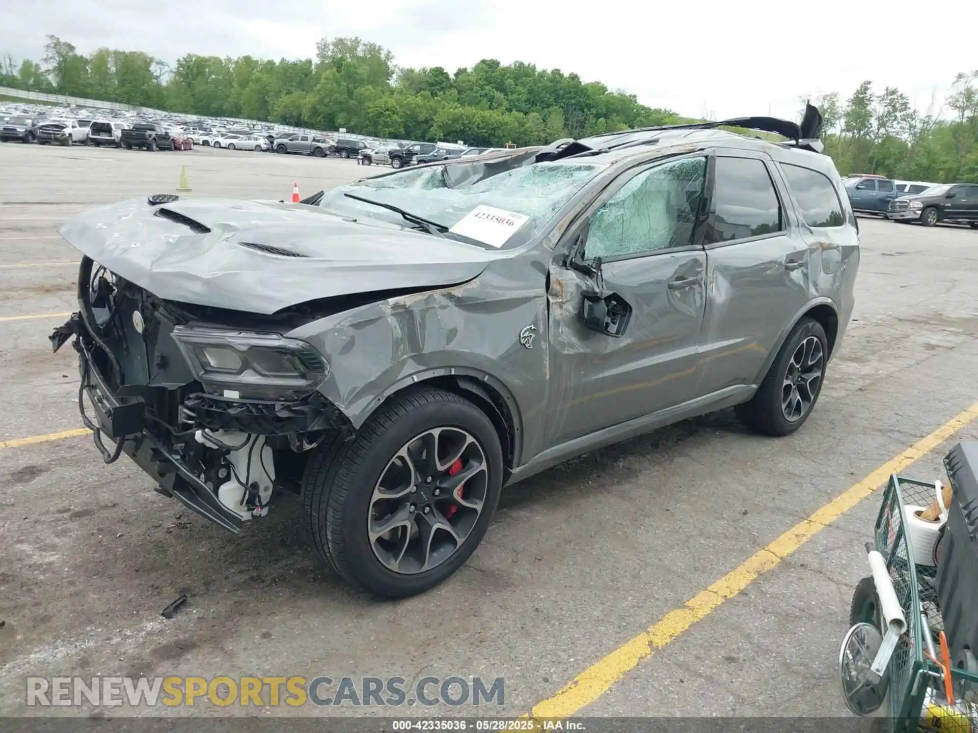 2 Photograph of a damaged car 1C4SDJH97PC555039 DODGE DURANGO 2023