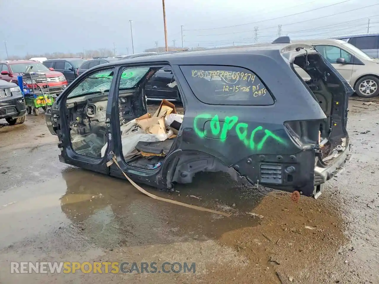 2 Фотография поврежденного автомобиля 1C4SDJH97PC689274 DODGE DURANGO 2023