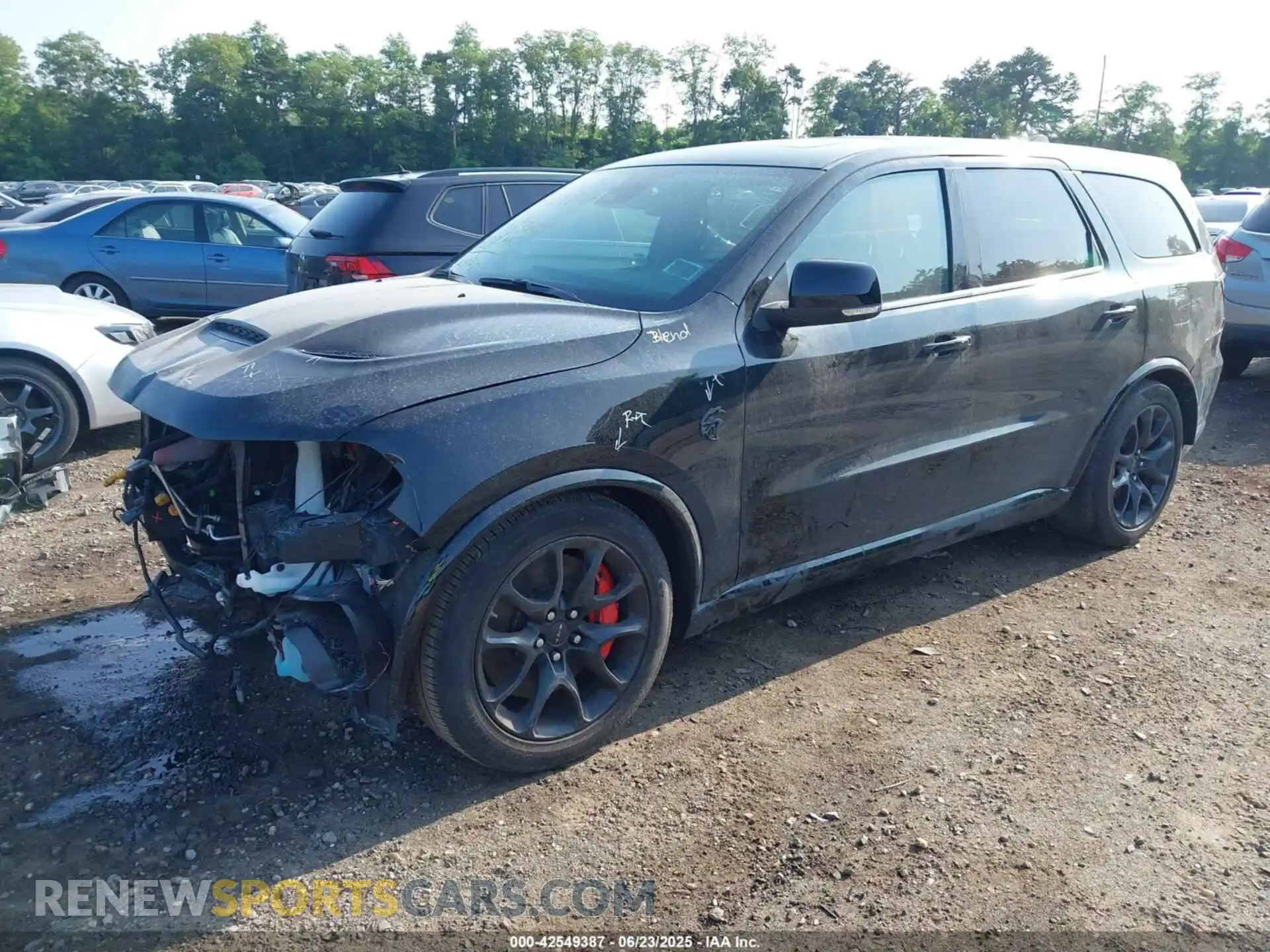 2 Photograph of a damaged car 1C4SDJH9XPC671495 DODGE DURANGO 2023
