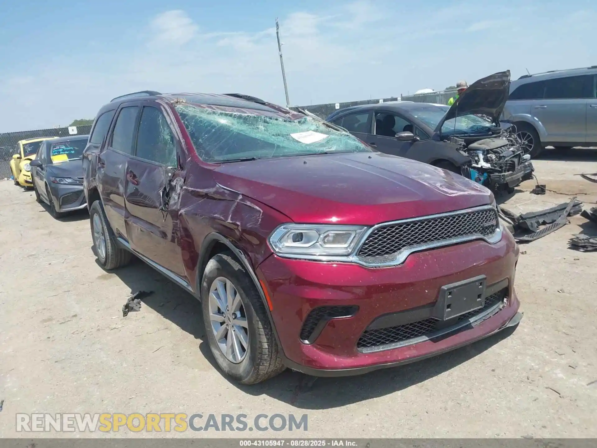 1 Photograph of a damaged car 1C4RDHAG1RC257993 DODGE DURANGO 2024