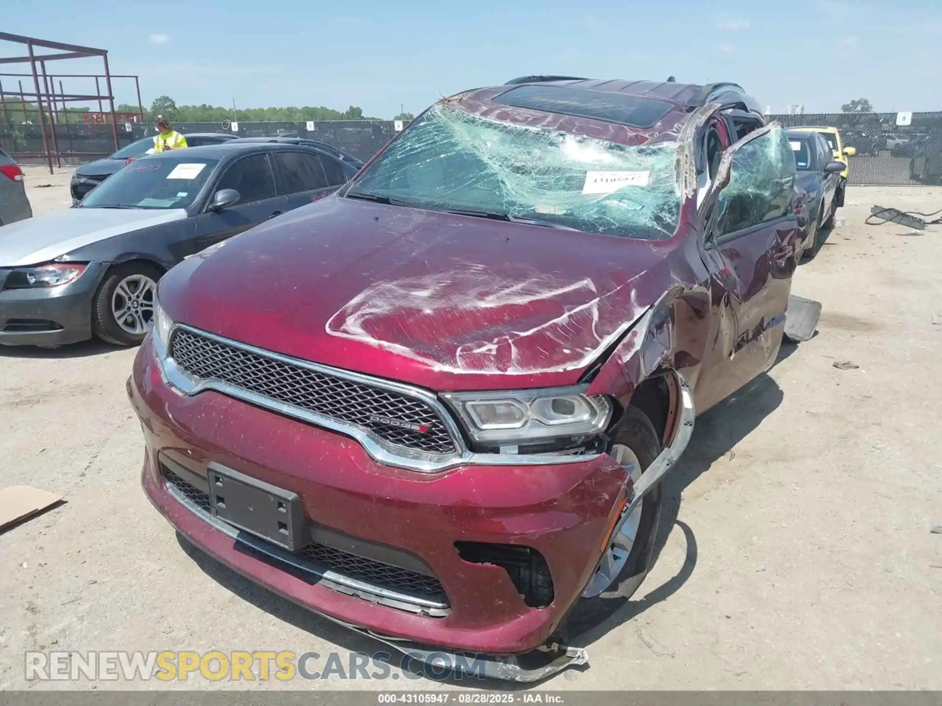 2 Photograph of a damaged car 1C4RDHAG1RC257993 DODGE DURANGO 2024