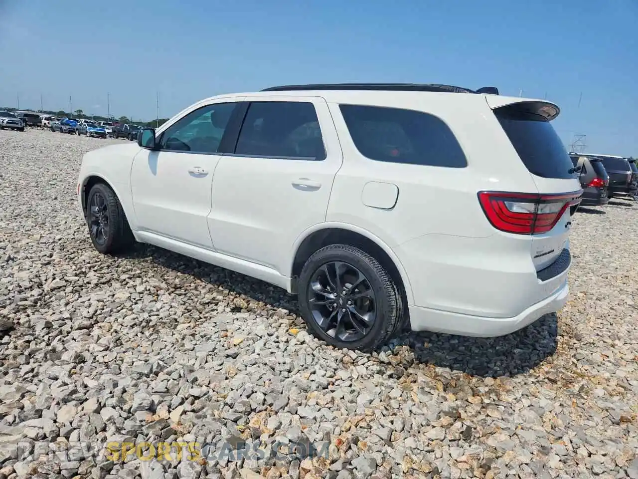 2 fotografías del automóvil dañado 1C4RDHAG2RC190143 DODGE DURANGO 2024
