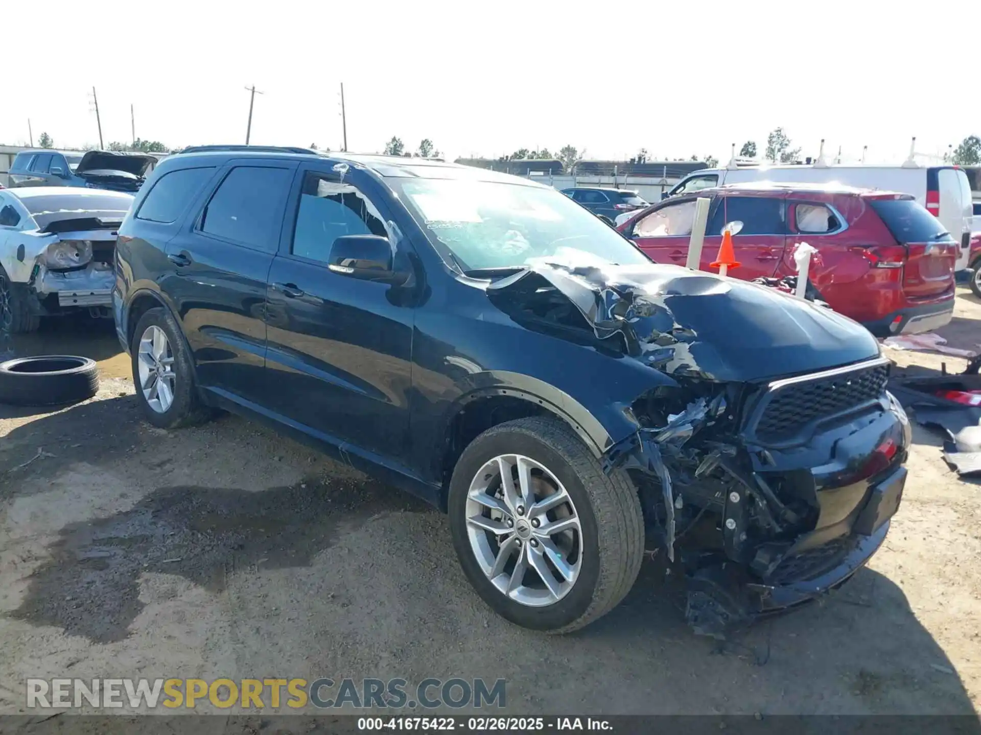 1 Photograph of a damaged car 1C4RDHDG2RC143481 DODGE DURANGO 2024
