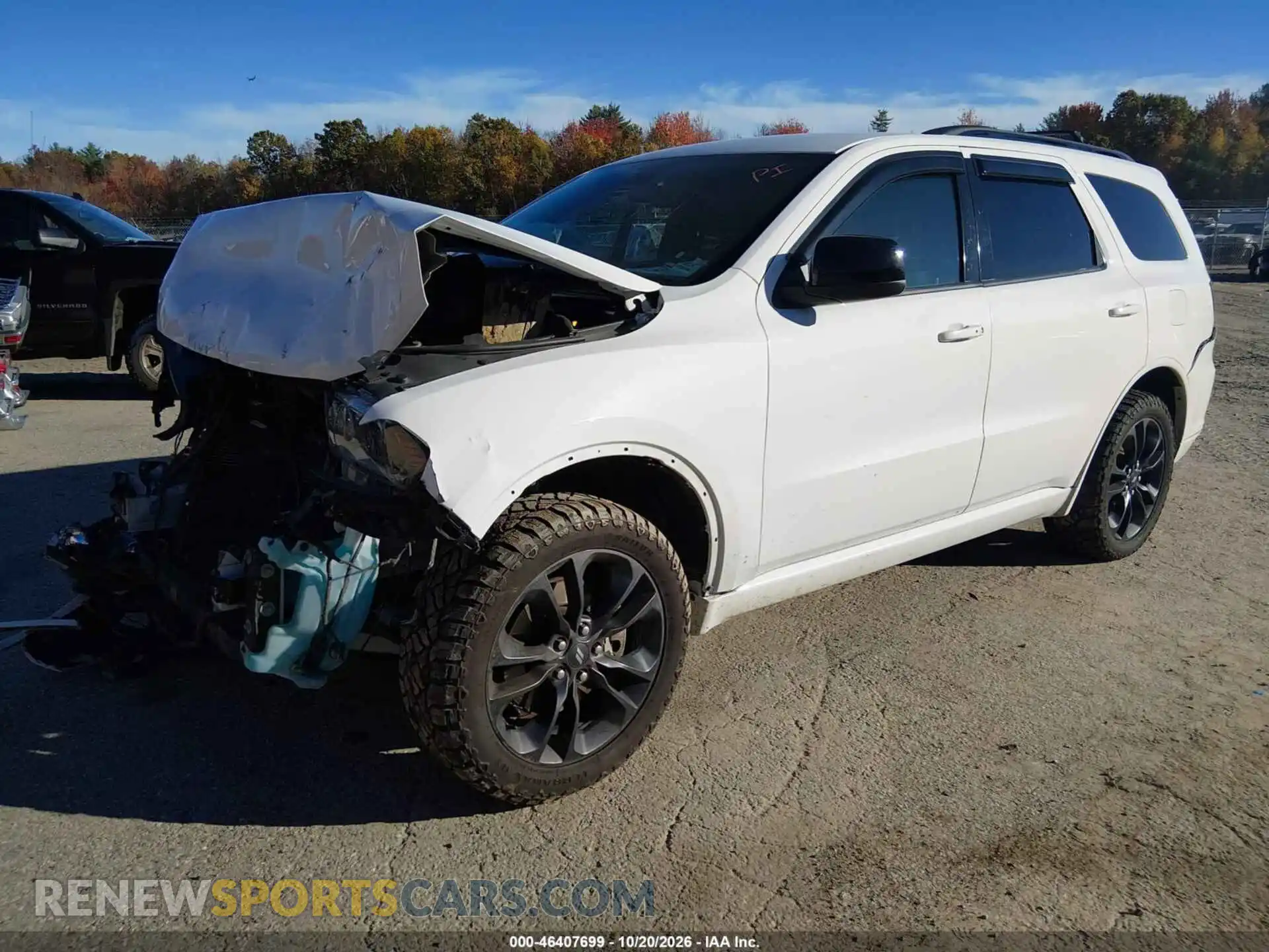 2 fotografías del automóvil dañado 1C4RDJAG9RC258106 DODGE DURANGO 2024