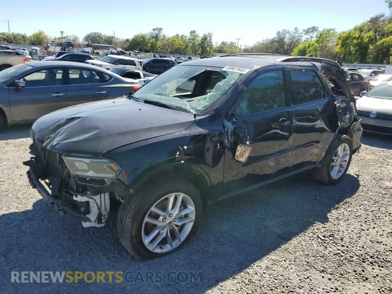 1 Photograph of a damaged car 1C4RDJDG0RC153143 DODGE DURANGO 2024
