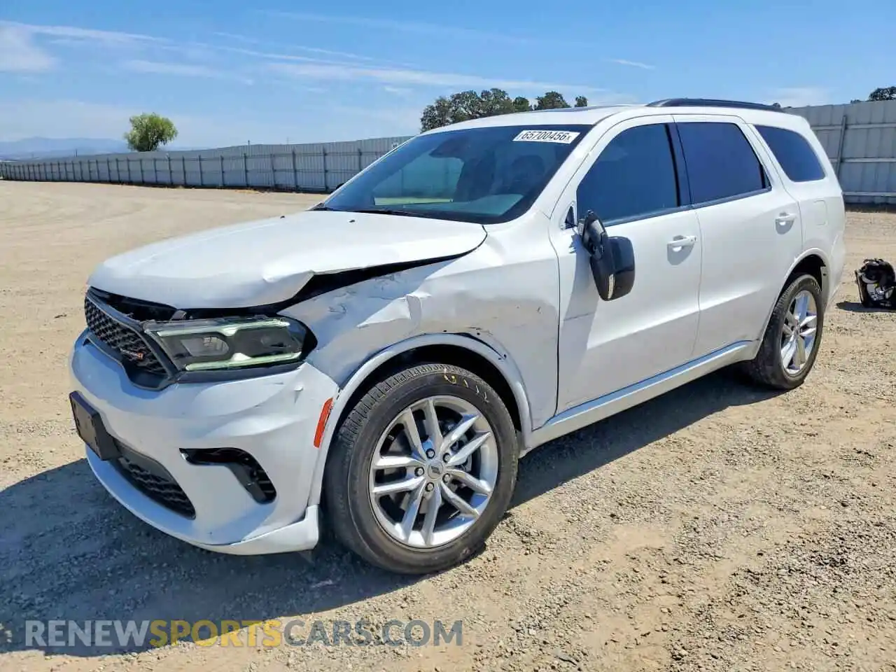 1 Photograph of a damaged car 1C4RDJDG0RC237964 DODGE DURANGO 2024